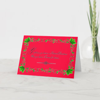 Festiva Tarjeta de Navidades de Possum