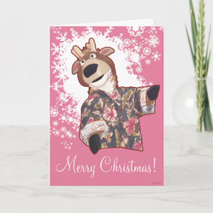 Festiva Tarjeta de Navidades de Prancer