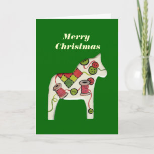 Festiva Tarjeta de Navidades de Quilter