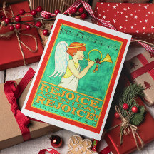 Tarjeta de Navidades de regocijo