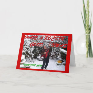 FESTIVA TARJETA DE NAVIDADES DE ROY STONE