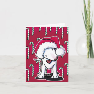 Festiva Tarjeta de Navidades de Santa Bully