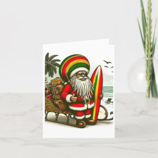 Festiva Tarjeta de Navidades de Santa Cruz de Jamaica pers