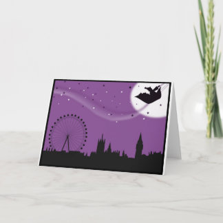 Festiva Tarjeta de Navidades de Santa Cruz de Londres
