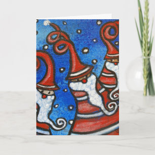 Festiva Tarjeta de Navidades de Santa Elena