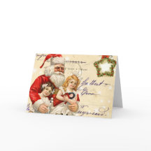 Tarjeta de Navidades de Santa Vieja