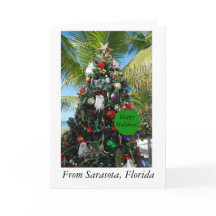 Tarjeta de Navidades de Sarasota, Florida