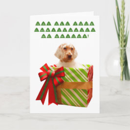 Festiva Tarjeta de Navidades de uppy de Inglaterra