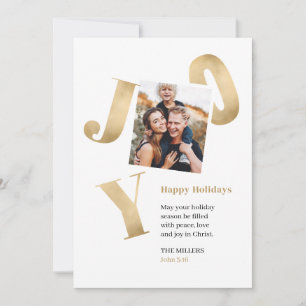 Festiva Tarjeta de Navidades de vacaciones de la familia J