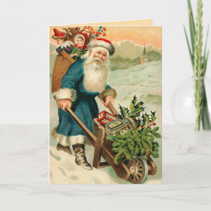 Festiva Tarjeta de Navidades de Victoria