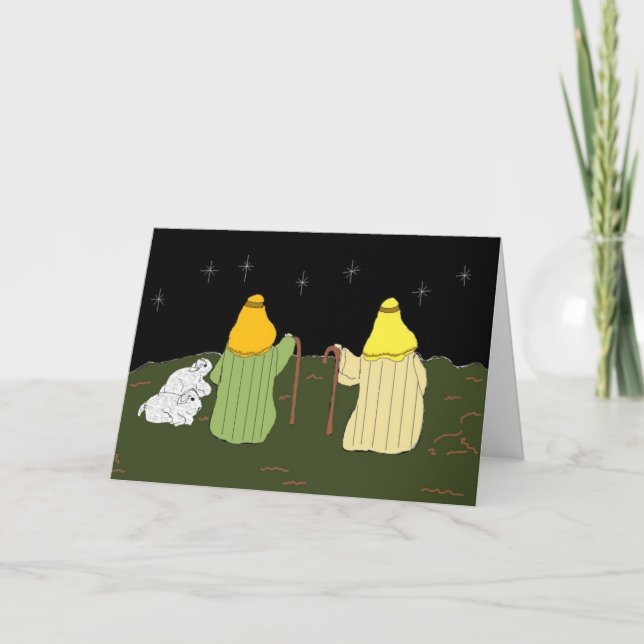 Festiva Tarjeta de Navidades de Watch (Anverso)