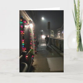 Festiva Tarjeta de Navidades de Woods Hole