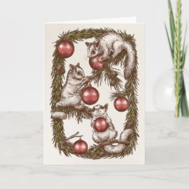 Festiva Tarjeta de Navidades del Glider de Azúcar