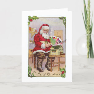 Festiva Tarjeta de Navidades diseñada por artistas de Sant