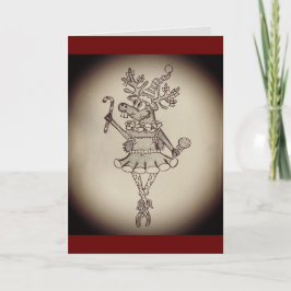 Festiva Tarjeta de Navidades divertidos