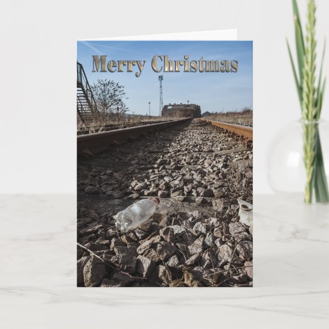 Festiva Tarjeta de Navidades divertidos (Anverso)