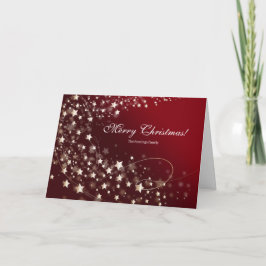 Festiva Tarjeta de Navidades Elegantes