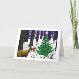 Festiva Tarjeta de navidades - "Enjoy the Magic"