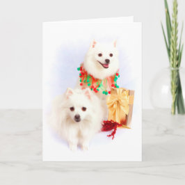 Festiva Tarjeta de Navidades esquimales de Estados Unidos