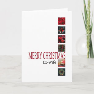 Festiva Tarjeta de Navidades ex-esposas