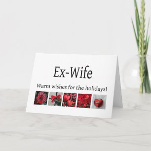 Festiva Tarjeta de Navidades ex-esposas