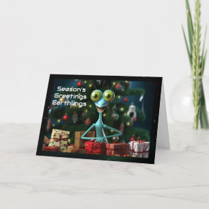 Festiva Tarjeta de Navidades extranjeros