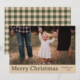 Festiva Tarjeta de Navidades familiares de Navidades muy a