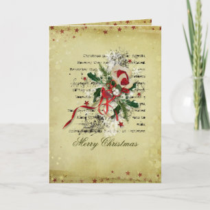 Festiva Tarjeta de Navidades felices