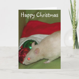 Festiva Tarjeta de Navidades felices