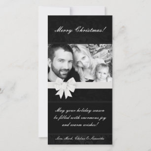 Festiva Tarjeta de Navidades FOTOGRÁFICO de Cinta Cinta Ci