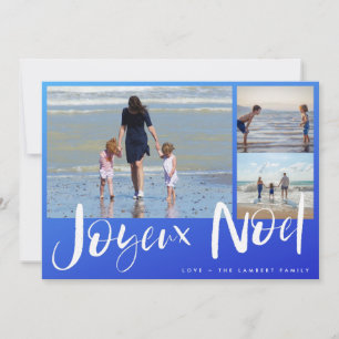 Festiva Tarjeta de Navidades fotográficos de la familia Jo