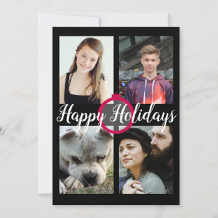Festiva Tarjeta de Navidades fotográficos HAMbyWG