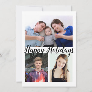 Festiva Tarjeta de Navidades fotográficos HAMbyWG