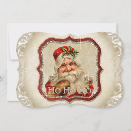 Festiva Tarjeta de Navidades fotográficos Vintage St. Nich