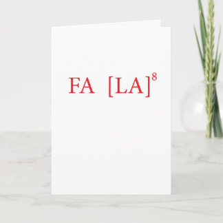 Festiva Tarjeta de Navidades Geeky