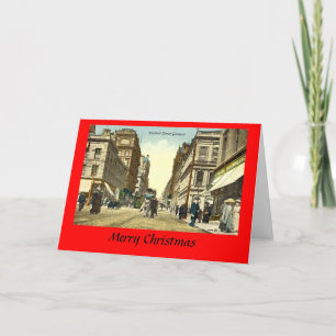 Festiva Tarjeta de navidades - Glasgow, Renfield Street