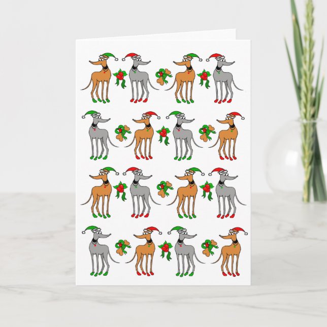 Festiva Tarjeta de Navidades GreyTown (Anverso)