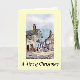 Festiva Tarjeta de navidades - Hawkshead, Cumbria