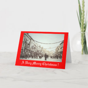 Festiva Tarjeta de navidades, High Street, Stratford-upon-