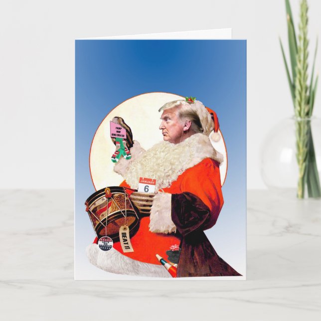 Festiva Tarjeta de Navidades Ho NO (Anverso)