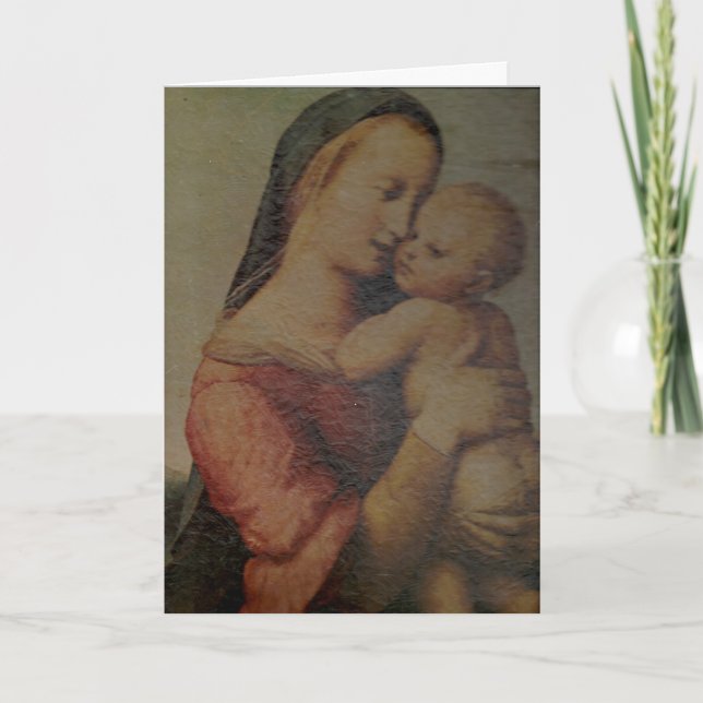 Festiva Tarjeta de Navidades inspiradores (Anverso)