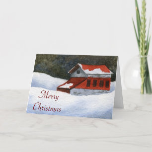 Festiva Tarjeta de Navidades John 3:16 KJV