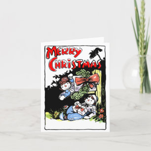 Festiva Tarjeta de Navidades Johnny Gruelle
