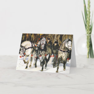 Festiva Tarjeta de Navidades "Joy Ride"