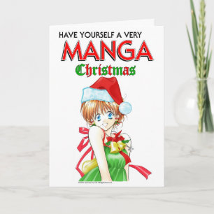 Festiva Tarjeta de Navidades Manga 2021 de la Universidad 