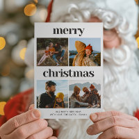 Tarjeta de Navidades multifotográficos