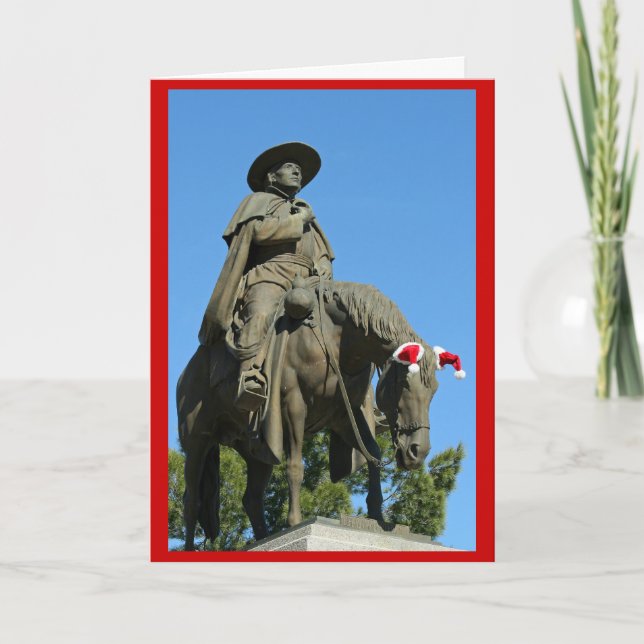 Festiva Tarjeta de navidades: Navidades del padre Kino (Anverso)