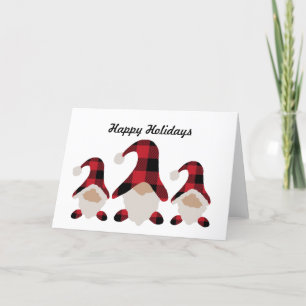Festiva Tarjeta de Navidades navideños de regalo