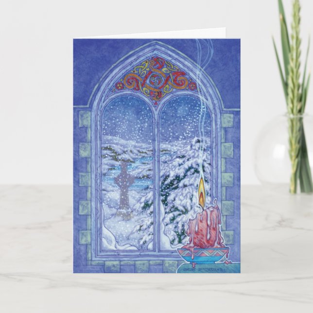 Festiva Tarjeta de Navidades NightLight (Anverso)