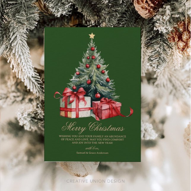 Festiva Tarjeta de Navidades no fotográficos de Árbol navi (Subido por el creador)